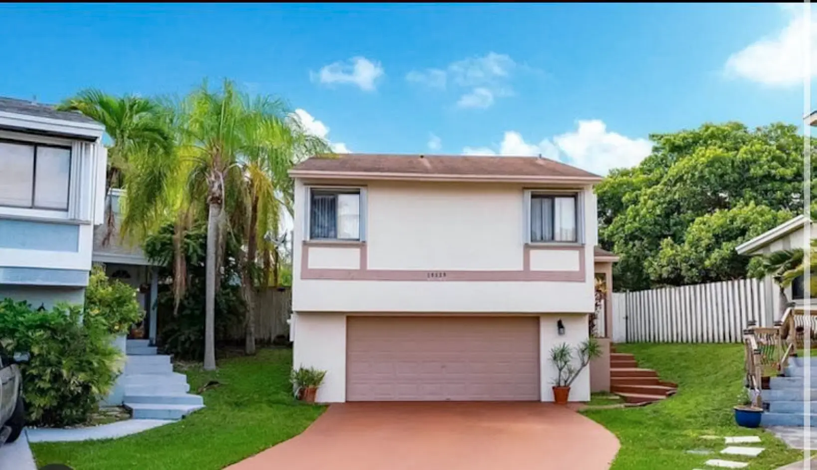 Miami home with garden